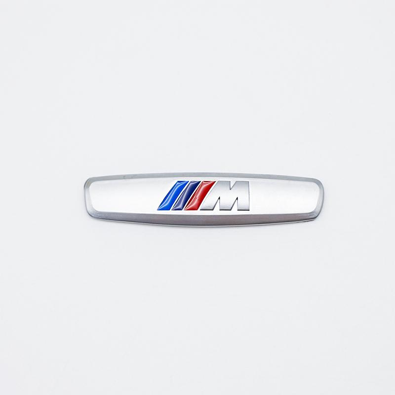 

Metal Emblem Seat Stickers Auto anti-kick pad Badge For BMW M Logo M2 M3 M4 M5 M6 F48 G01 E84 E83 F39 F10 F30 Accessories adhesive