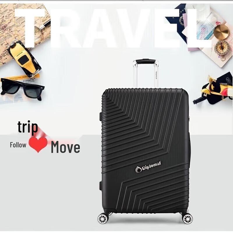 

Diplomat 28-inch Unisex Pigskin Spinner Suitcase