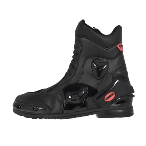 KOMINE Motorcycle Protective Sports Short Riding Boots BK-067 799 Waterproof 05-067 Black 26.5 cm