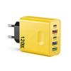 120W 5 in 1 USB C Charger Fast Charging Phone Charger Power Adapter for IPhone Samsung Xiaomi EU/US/UK Plug Quick Charge Charger