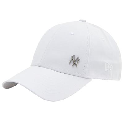New Era 9FORTY New York Yankees Flawless Cap, Unisex White Cap