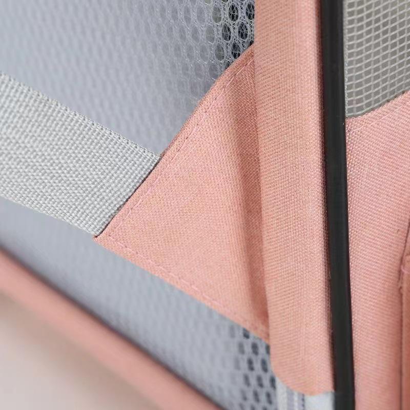 Portable Breathable Cat Backpack: Lightweight Foldable Kitten Carrier with Large Capacity