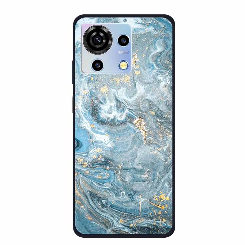 Phone Case For ZTE Blade V50 Vita Marble TPU Soft Silicone Cover for ZTE BladeV50 Vita V50Vita Cases Mica Painted Colorful Para