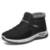 Women's Winter Velcro Fleece-Lined Ankle Boots - Warm Cotton Snow Shoes