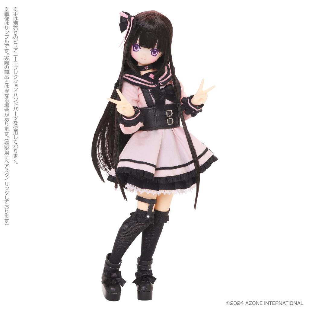Azone International Sugar Aika girl Approximately 235mm Painted Movable Figure MeltyCute/Wicked (Pinkish ver.)