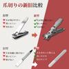 Stainless Steel Nail Clippers In Anan Nail Clipper Set with Feature Japanese-made [Featured Magazine] High-quality Anti-scattering