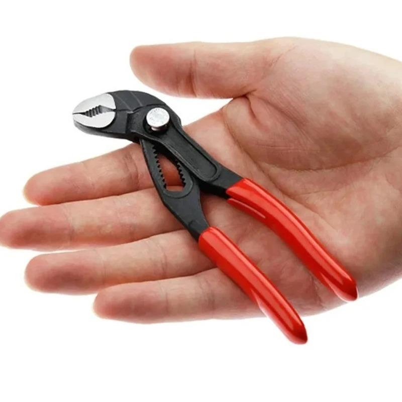 Portable Mini Adjustable Template Crescent Wrench Small Tube Pliers Multi Functional Mobile Wrench Pump Clamp Convenient