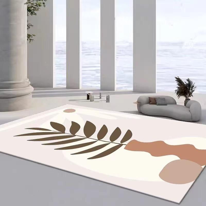 Supply Crystal Velvet Carpet, Living Room Sand And Coffee Table Carpet, Light Luxury Household Large Area Full Floor Mat