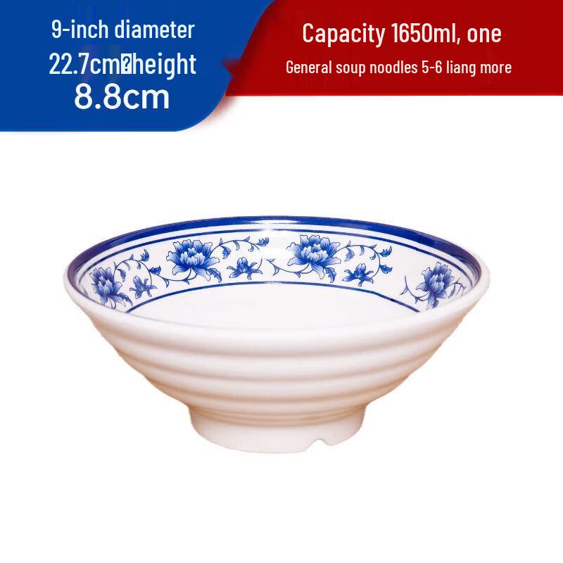 Chinese Style Melamine Noodle Bowl