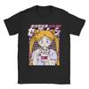Sailor Moons T-Shirts Unisex Lässiges reines Baumwoll-T-Shirt Rundhals Kurzarm T-Shirts Bedruckte Oberteile