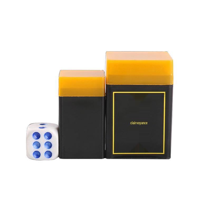 Northern Magic Clairvoyant Dice Cup Toy for Kids - Large Square Cylinder Prop Binoculars.