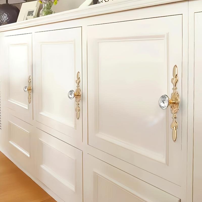 2pcs Single Hole Handle for Cabinet/Closet Door/Drawer Knob, Wardrobe Pull, Decorative Furniture Handle