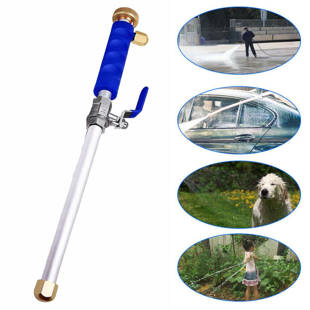 Garden High-pressure Water Gun Hose Nozzle For Garden Hose Hydro Jet Hose Pipe Wand Nozzle Sprayer Accessories Maintenance Q6E5