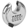 4 Digit Combination Disc Padlock with Hardened Steel Shackle Lock for Trailer Garage Storage Unit Sheds