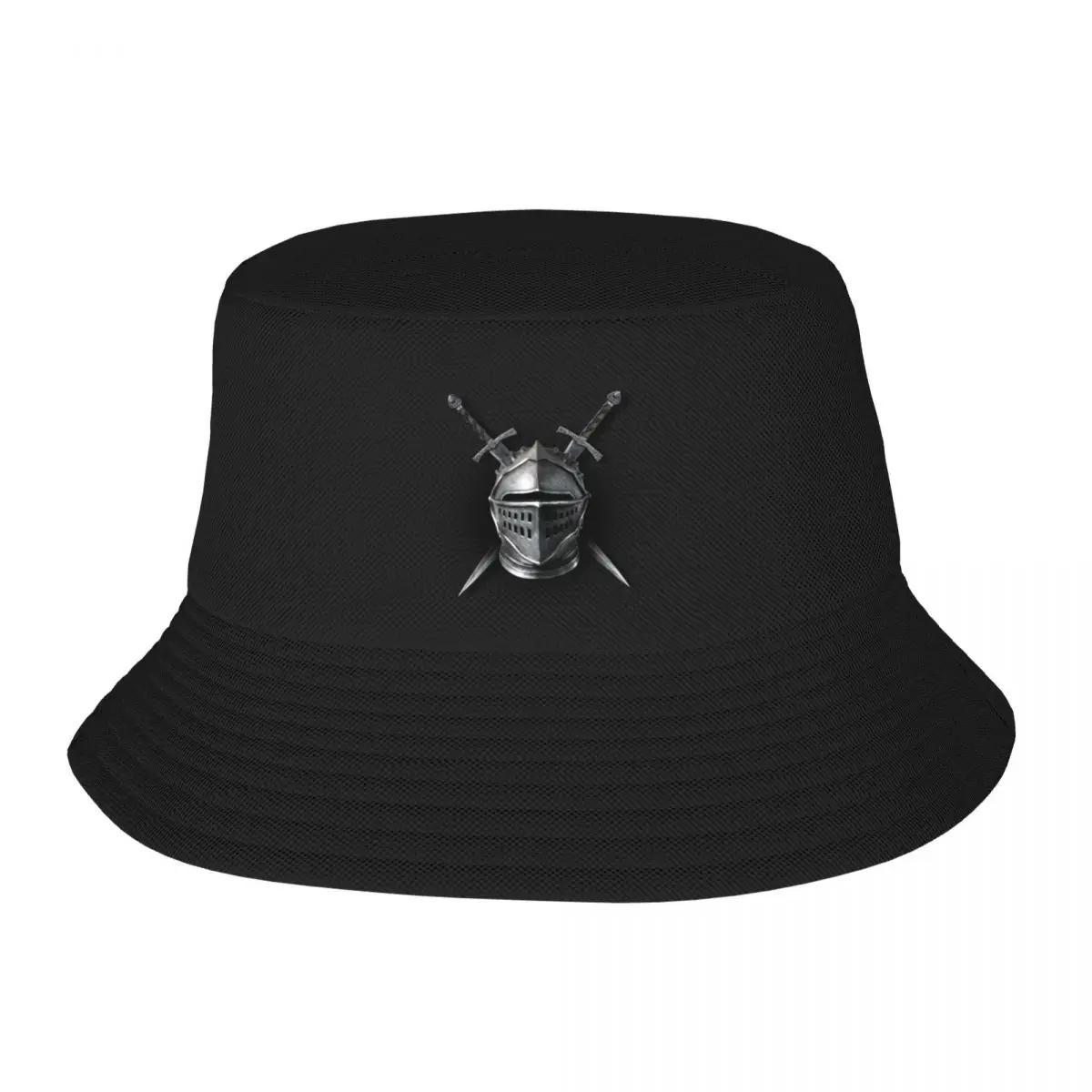 

Medieval Armor and Swords Bucket Hat Snapback Cap Anime Vintage Women Caps Unisexs