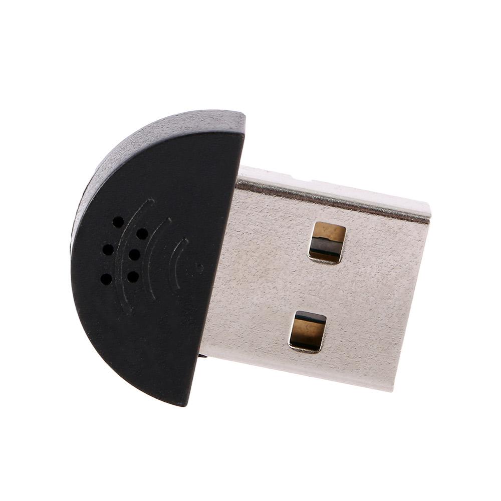 Desktop PC Notebook MIC Audio Adapter Mini USB 2.0 Mic Microphone Computer Microphones Voice Tube