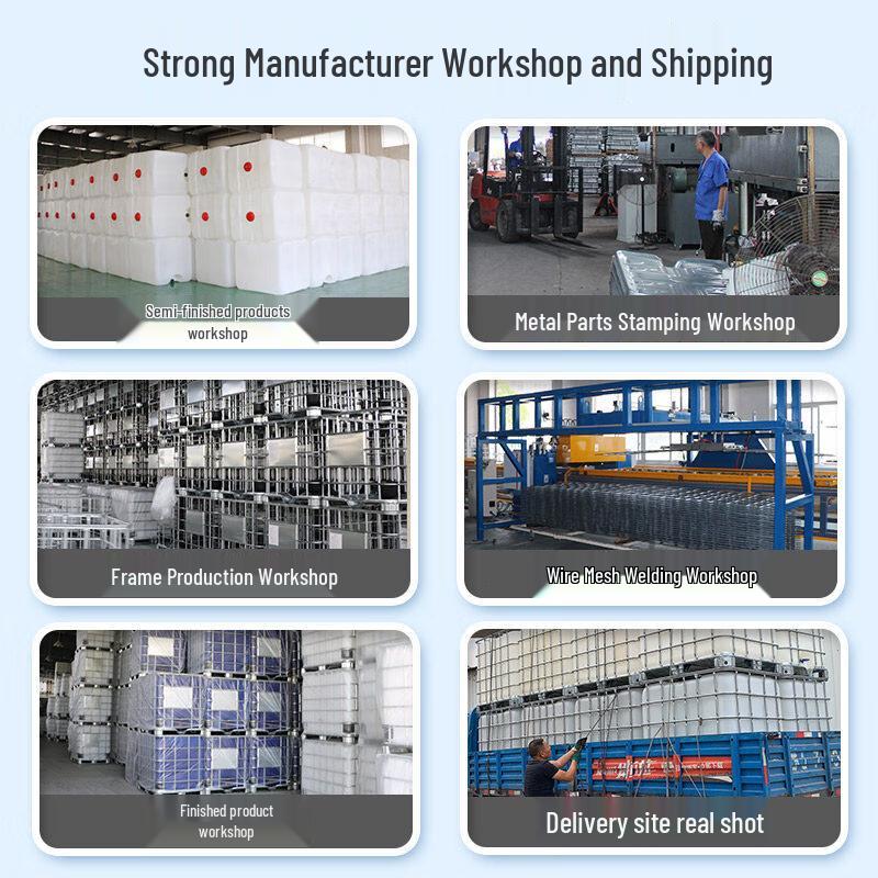 RSRDDY 1000L Thickened Plastic Square Storage Barrel