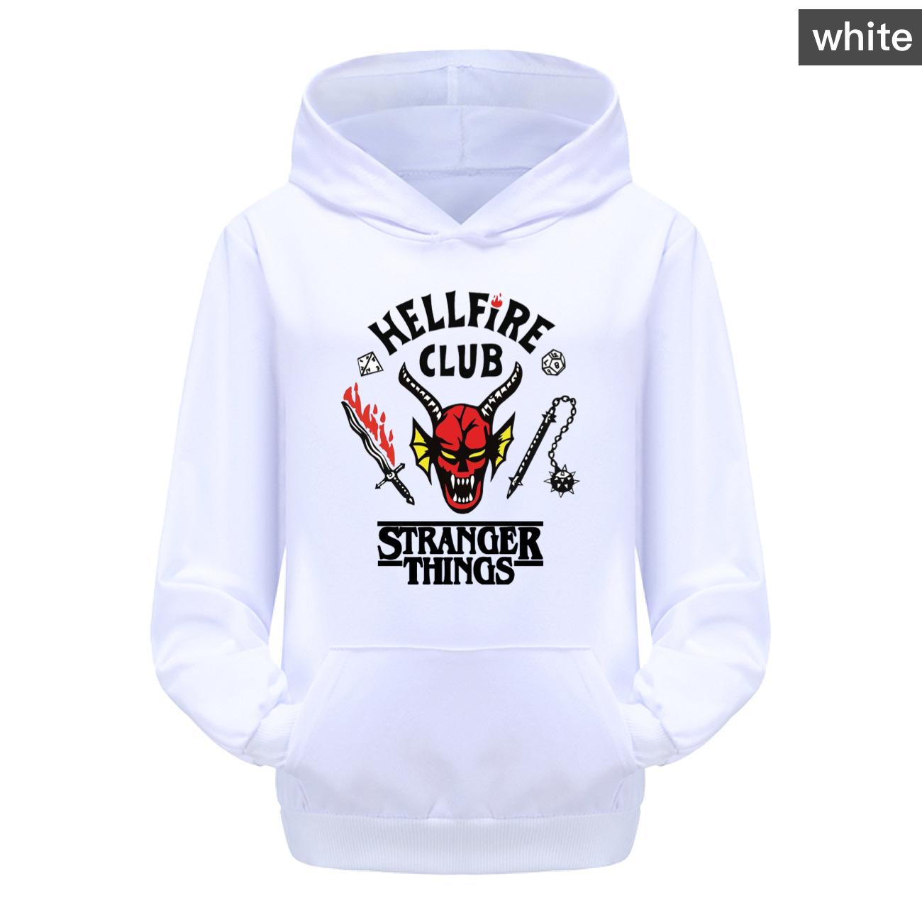 

Stranger Things, Bag Hoodies, Kids Hooded Sweater Casual Set 130
