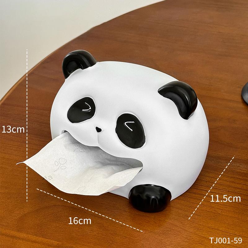 

Cute Cartoon Panda Tissue Box Coffee Table Desk Decoration Cute Animal Tissue Box Bedside Table Tissue Box