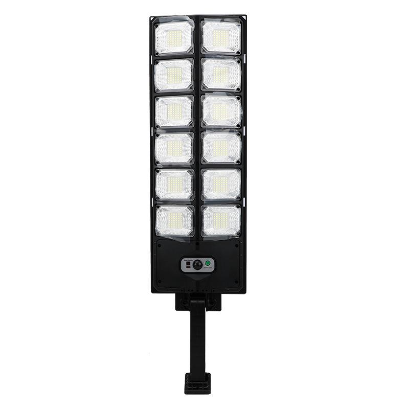 Lampadaire solaire LED haute puissance avec détecteur de mouvement pour usage extérieur