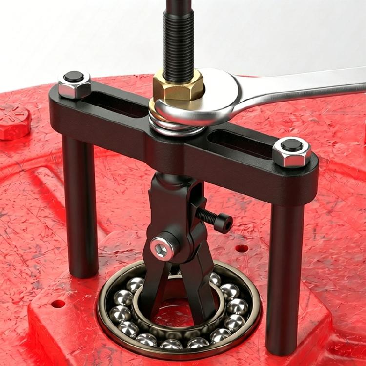 Bearing Puller Set 3 Jaw Carbon Steel Construction Internal Bearing Puller Kit for Automotive And Motorcycle Repair