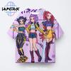 Kpop Demon Hunters Casual Fashion 3D Cartton Short Sleeve Kids Summer Boys Girls T-Shirt Anime Clothes