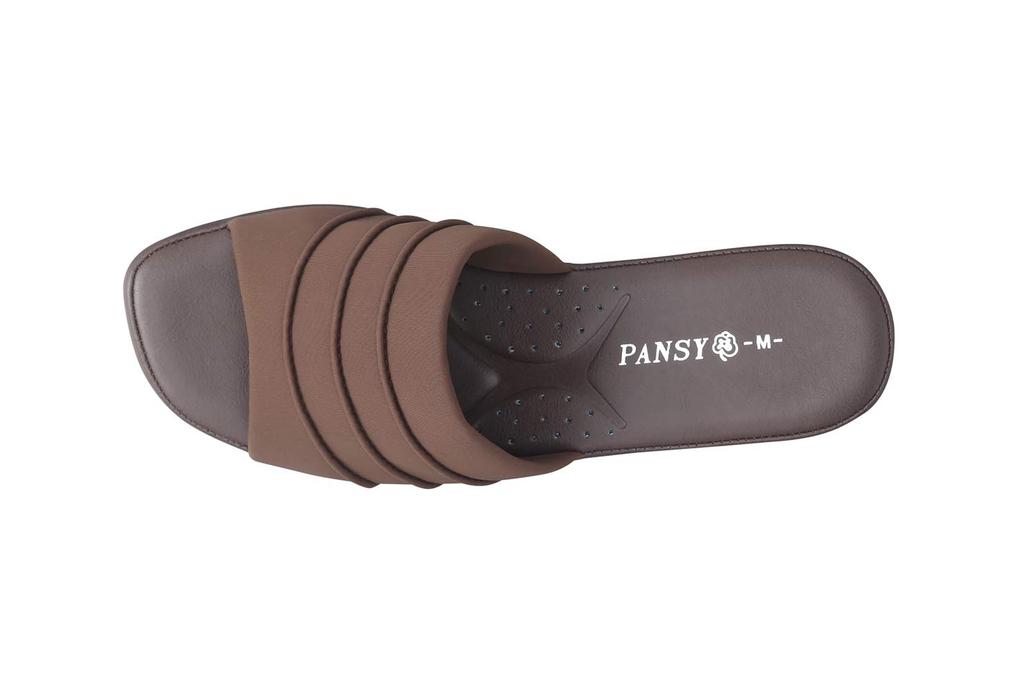 Pansy 6830 Sandalen Schuhe Stretch Weich Dämpfend M Braun Damen