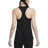 Nike Dri-FIT Racerback Sweat-Wicking Comfortable Tank Top Women Tops Black DX0707-010