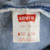 Levi's 90s USA made 501 old Straight denim pants W32 Button fly Men's Used