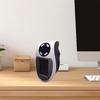 Wall Outlet Heater Small Quiet Space for Kitchen Bathroom Home Office With Remote Control