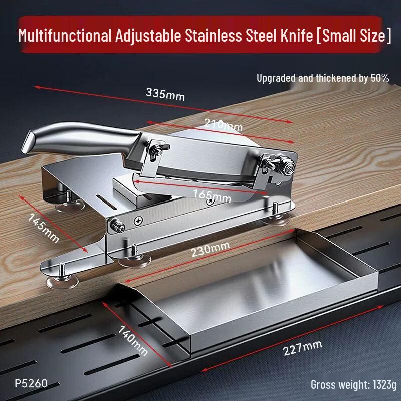 

Stainless Steel Multi-purpose Guillotine Slicer