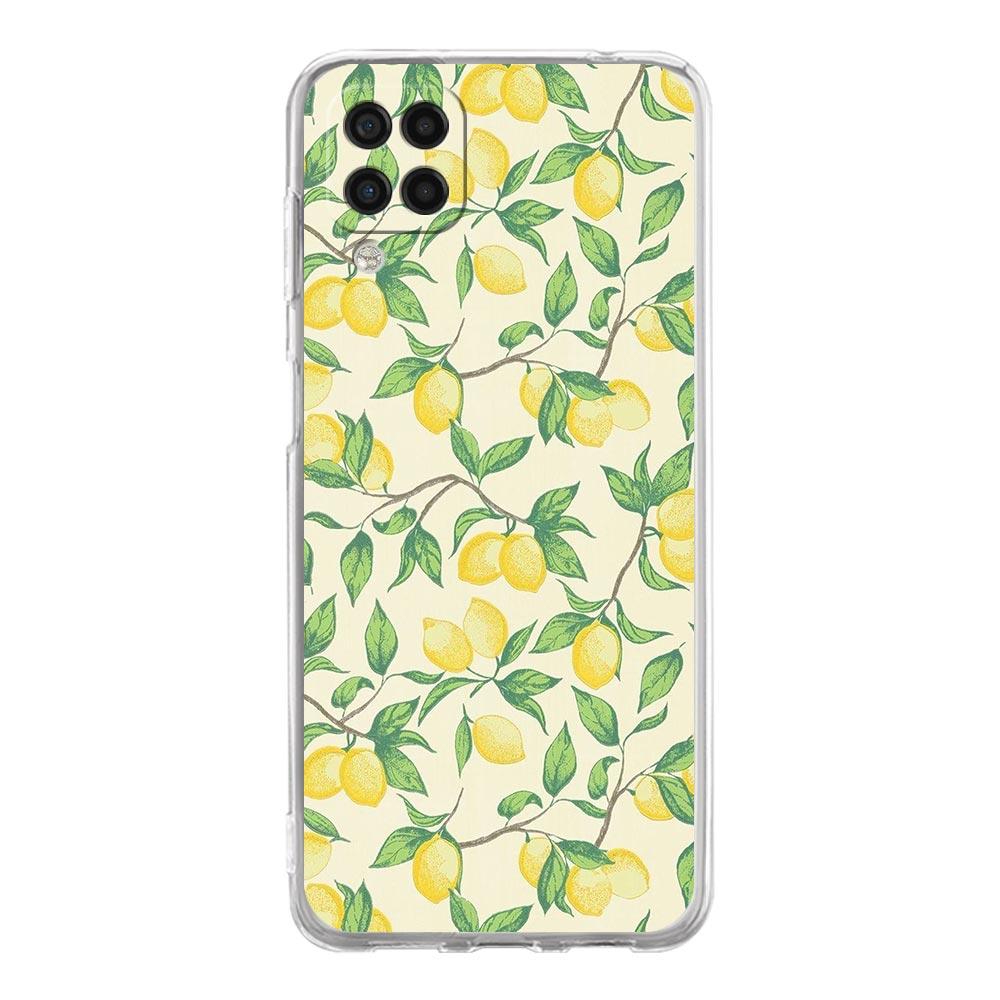 Fruit lemon Phone Case For Samsung Galaxy A13 A33 A35 A55 A73 A53 A23 A51 A71 A21S A12 A31 A41 A05s A03S A15 A25 A32 5G Cover