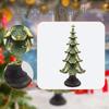 Christmas Tree Figurine Landscaping Xmas Statue Sculpture for Party Living Room Bedroom Office