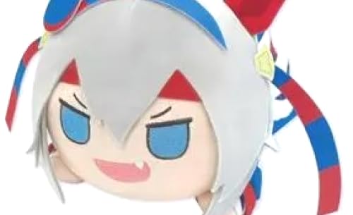 Аниме «Uma Musume Cinderella Gray» Развлекательная лотерея 2-й выпуск Легкая плюшевая игрушка Тама-чан, лежащая Приз Плюшевая игрушка Тамамо Кросс