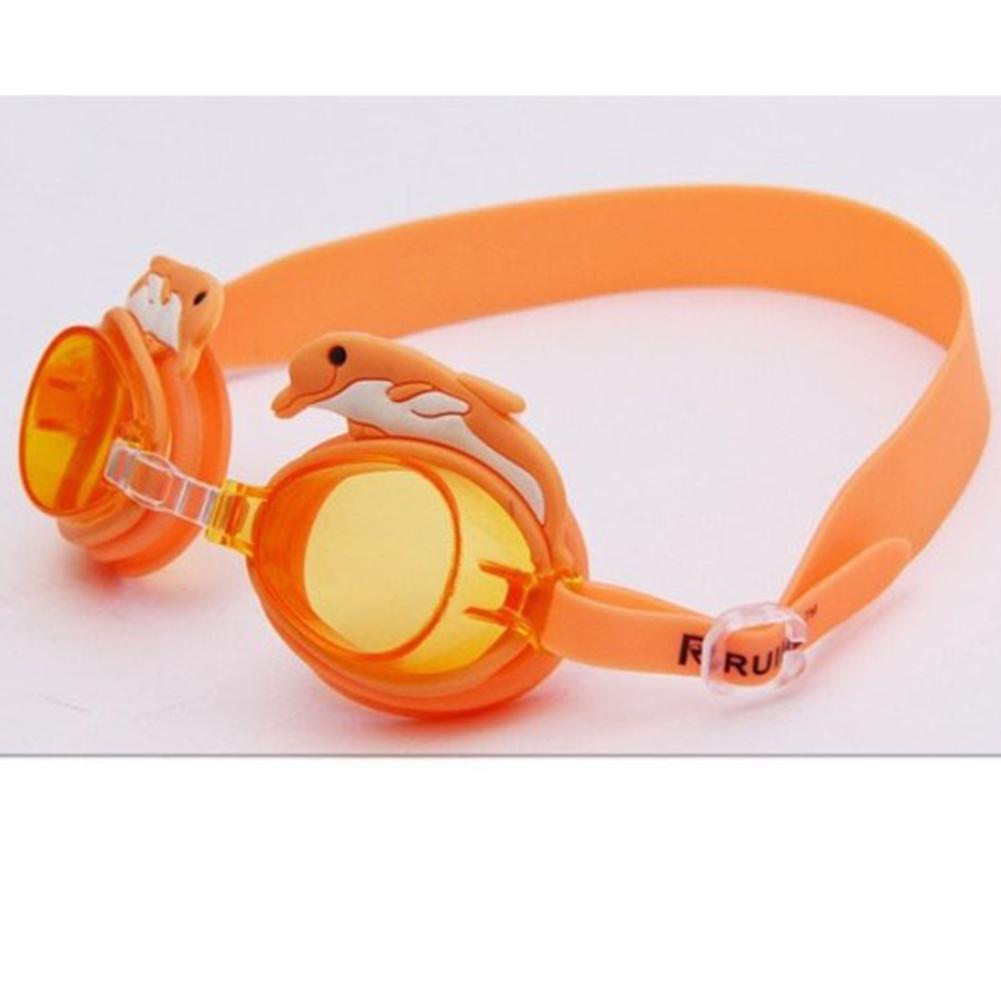 Children Waterproof Dolphin Swimming  Goggles Cartoon Glasses Anti-fog Swimming Accessories