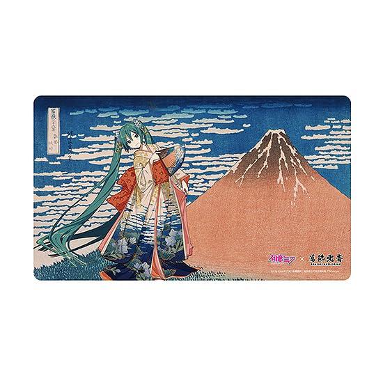 

Presence Hokusai Katsushika × Hatsune Miku iXima Desk Mat The Great Wave off Kanagawa Polyester Rubber 60×35cm