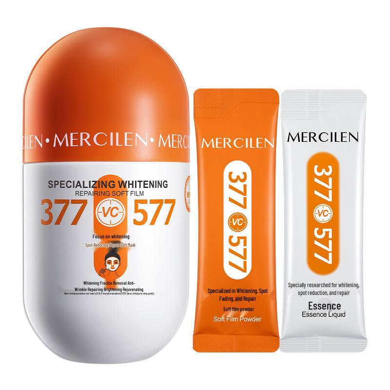 Maschera Sbiancante e Schiarente Macchie Mengxilan 377+577 per Saloni di Bellezza