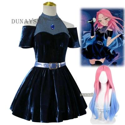 Anime ALIEN STAGE Mizi Cosplay Šaty Kostým Pódium IDOL Vystoupení Oblečení Halloween Ženy Večerní Šaty Kostým Párty Oblečení