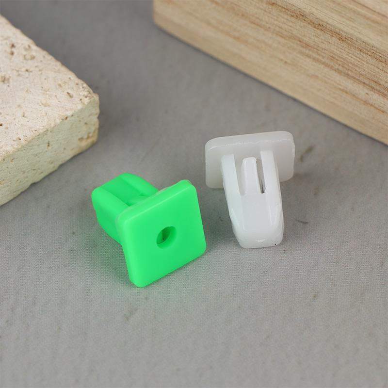 50 Stück Quadratische Auto-Befestigungselemente Auto-Stoßstangen-Clips Für Auto-Stoßstangen Push-Motorhauben-Kotflügel Auto-Türverkleidungs-Panel-Clips