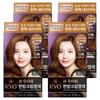 Ryeo Uachae Stylish Gray Hair Cream 70 Orange Brown 4 Pcs