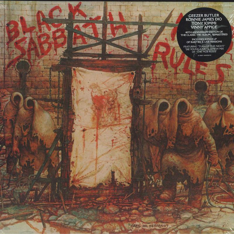 

LP Record BLACK SABBATH - Mob Rules R1599497 Rhino Records, 2021 US Rock