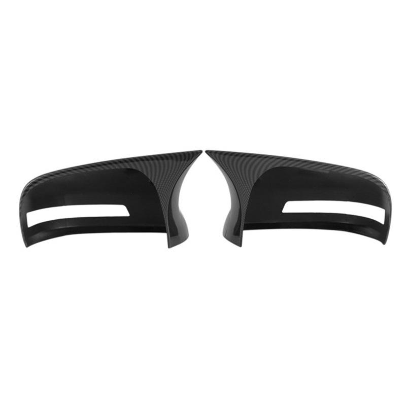 Rückspiegelabdeckung mit Kohlefaser-Muster für 12-15 Civic: Glänzende schwarze Modifikation