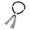 prayer beads natural stone prayer beads unisex obsidian beads golden obsidian