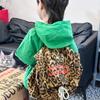 Capacity Youth Large Backpack With Eyecatching Vintage Leopard Print For Boys Girls And