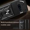 Slide Camera Lens Armor Funda for Nothing Phone 3A Case for Nothing Phone 3A Case Magnetic Ring Stand Holder Anti-knock Cover