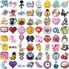 64 Ins Wind Pixel Wind Icon Graffiti Stickers Decorate Suitcase Pen Guitar Notebook Waterproof Hot DIY