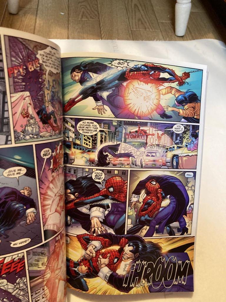 [USED] The Amazing Spider-Man Marvel Comics Foreign Book Full Color Second Edition English