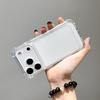 Luxury Shockproof Transparent Phone Case For iPhone 17 Pro 16 15 14 13 12 11 17 Pro Max 17 Air Clear Soft Bumper Cases Cover