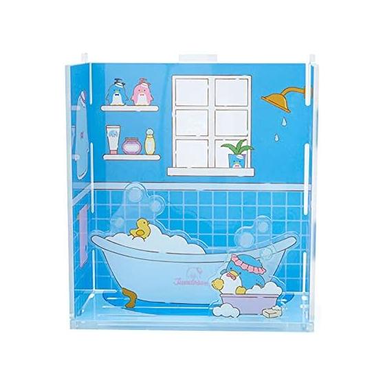 Sanrio Tuxedo Sam Acrylic Stand Room/Bathroom (Enjoy Idol) 868914 Sanrio Character Support Goods, Connectable Acrylic Stand