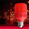 * High Power Red LED Light Bulb E27/B22 AC 220V 5W 10W 15W 30W High Brightness Spot Light Festive New Year Bulb Christmas Lights